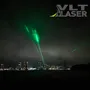 Зенитная лазерная система "луч в небо". Лучевой всепогодный лазерный прожектор. VLT LD Green 10000 Sky Ranger 2