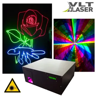 Лазерный проектор для лазерных шоу VLT RGB 6 000 Pro Show