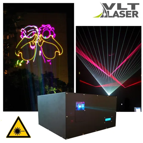 VLT RGB 9 000 Pro Show — laser show projector