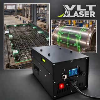 VLT LD Techno Pro — high-brightness industrial laser projection system